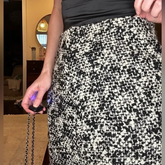 Richard Tyler Couture Wool Blend Vintage Skirt - Picture 7 of 10